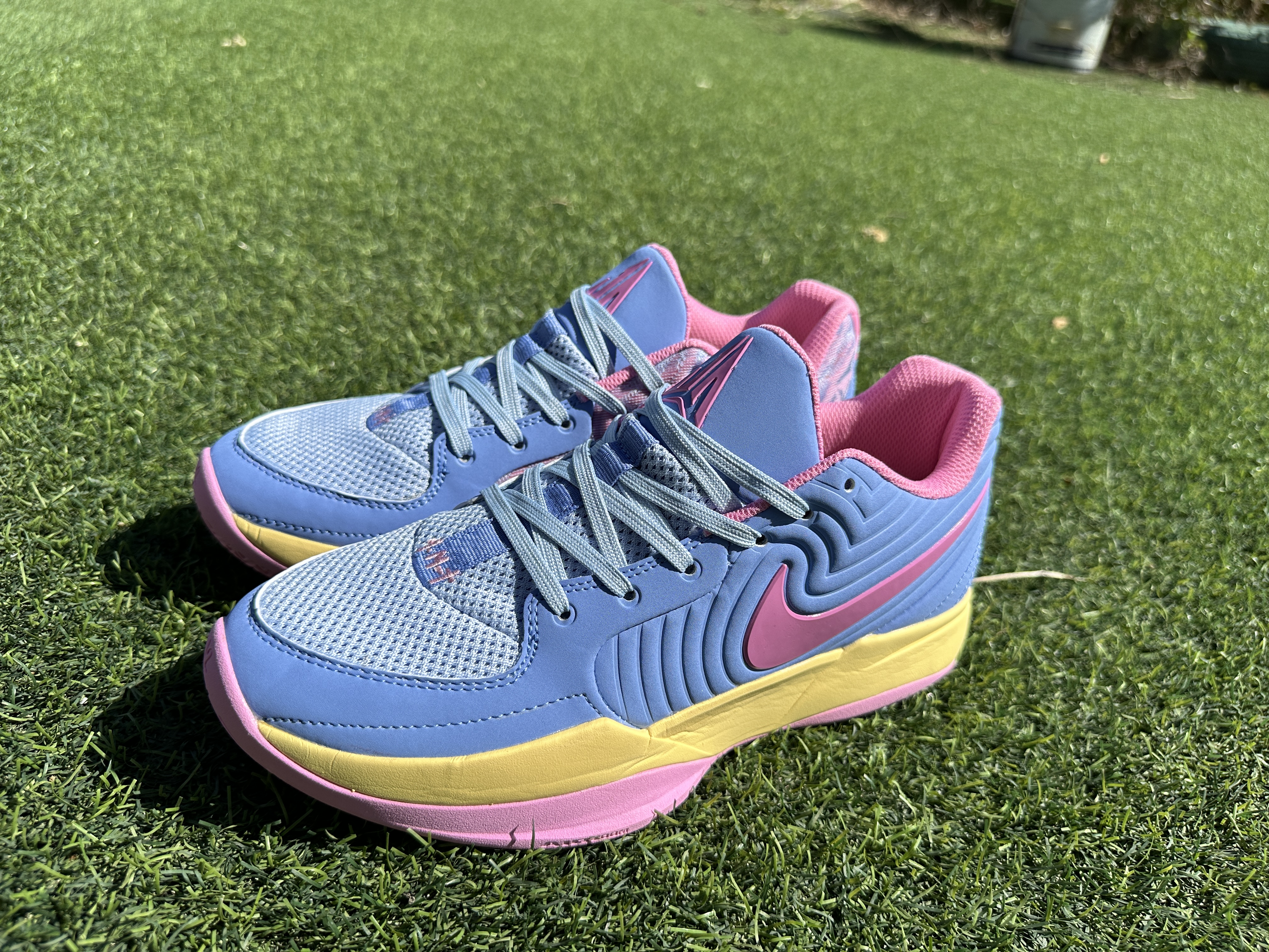 Nike Ja Morant 2 kids Blue Pink